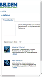 Mobile Screenshot of e-catalog.beldensolutions.com